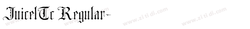 JuicelTc Regular字体转换